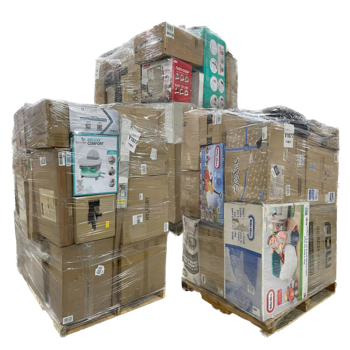 Liquidation Pallet - Three EXTRA PACKED!